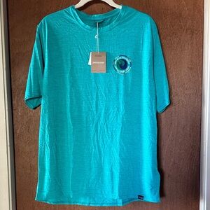 Patagonia Men's Teal Short Sleeve Tee